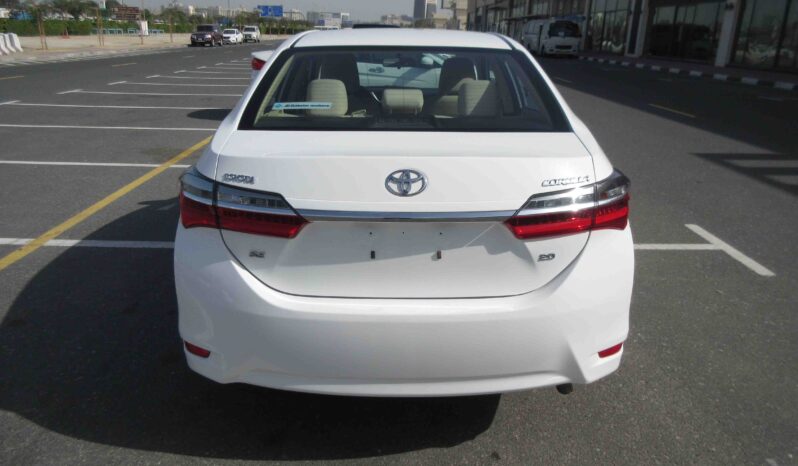 2019 COROLLA 2.0 full