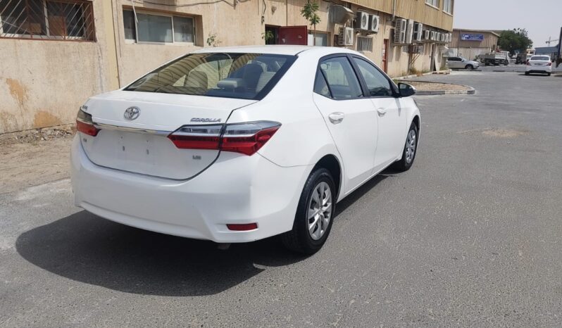 TOYOTA COROLLA 2017 WHITE full