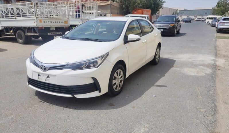 TOYOTA COROLLA 2017 WHITE full
