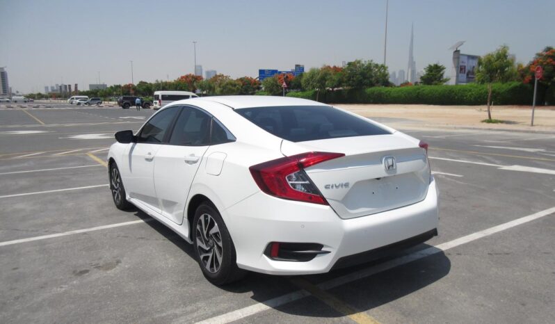 HONDA CIVIC 2018 WHITE FULL OPTION full