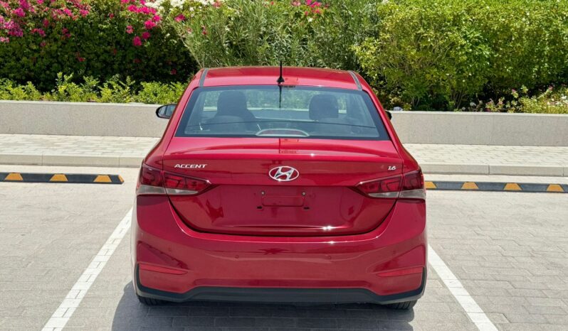 Hyundai Accent 2020 Red full